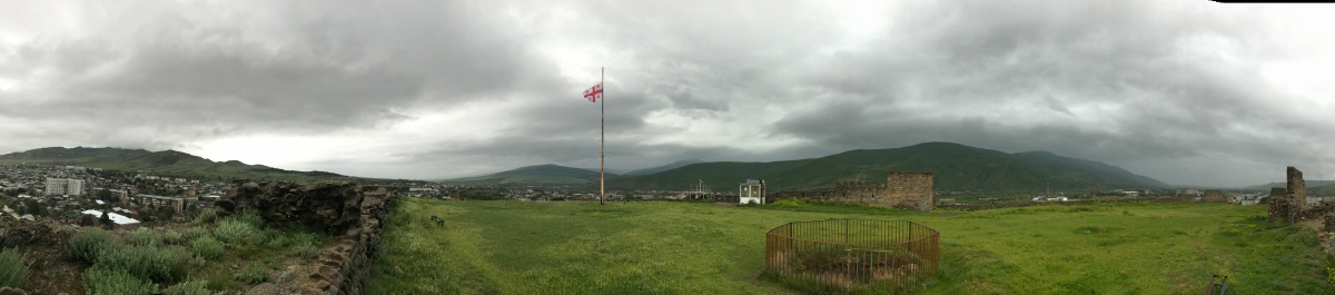View from The Top of Gori Fortress